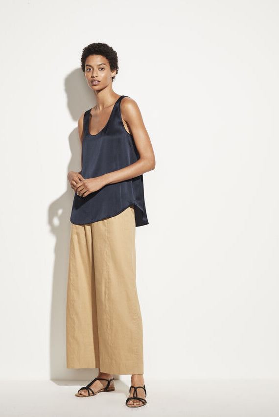 Satin Tank - Coastal Blue by Vince | 25 South Boutiques