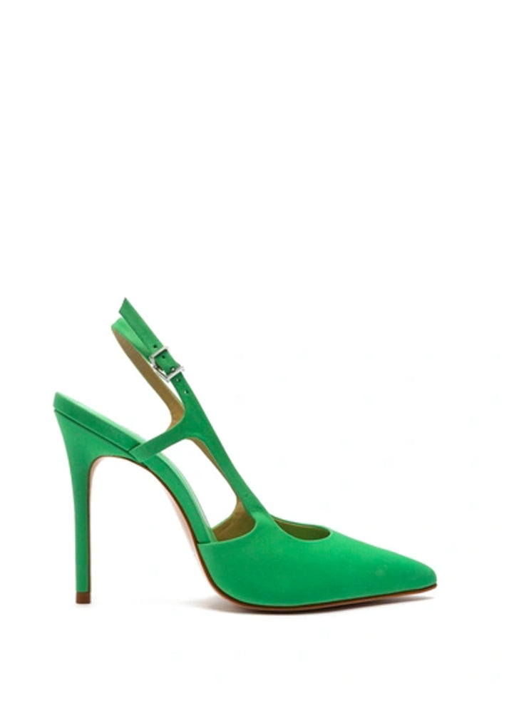 Boris Nubuck Heel - Gianni Green by Schutz | 25 South Boutiques