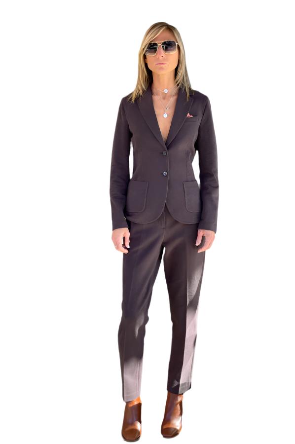 Cashmere Touch Chino Trousers - Caffe by Circolo | 25 South Boutiques
