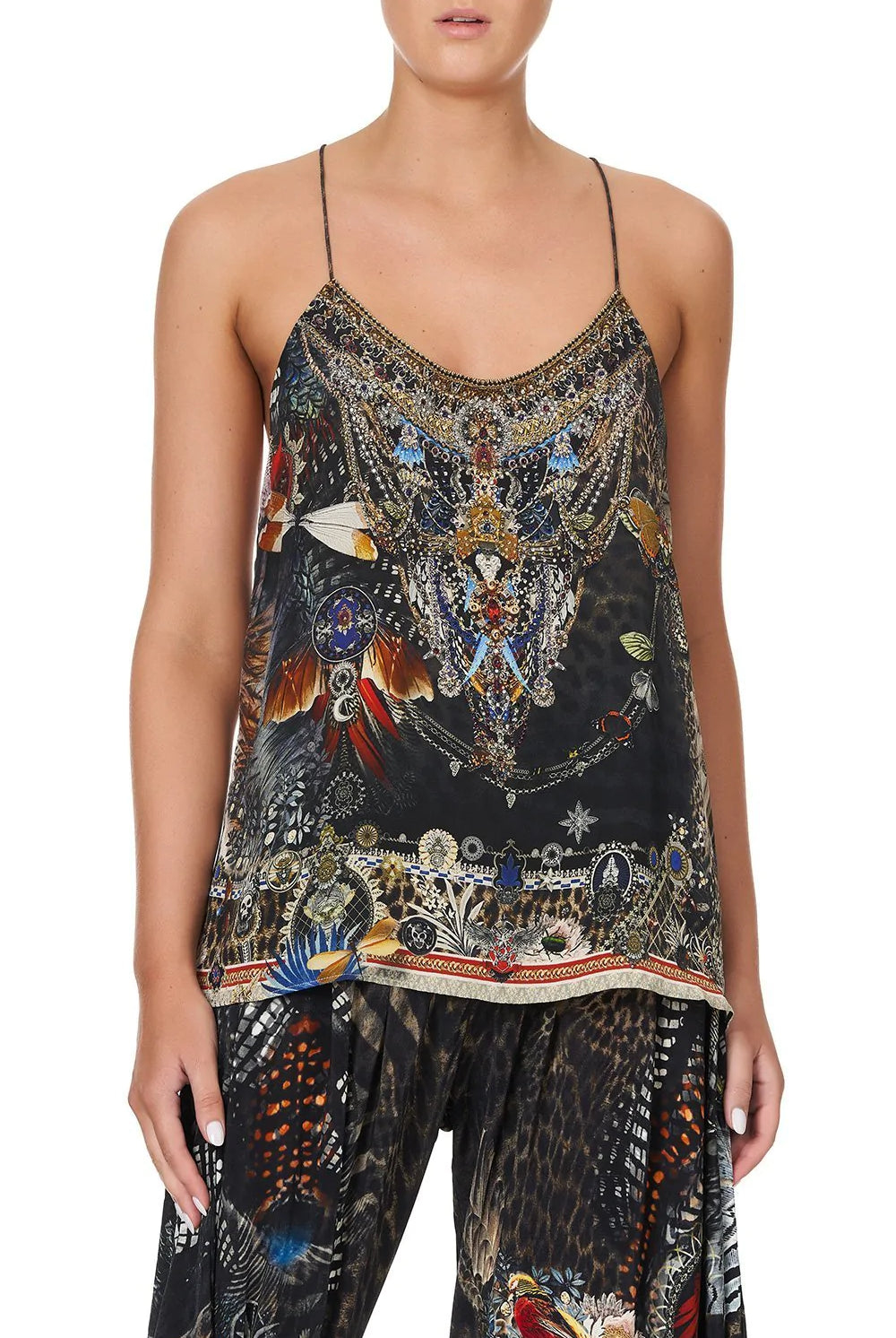 T Back Shoe String Cami - Treasure Chaser by Camilla | 25 South Boutiques