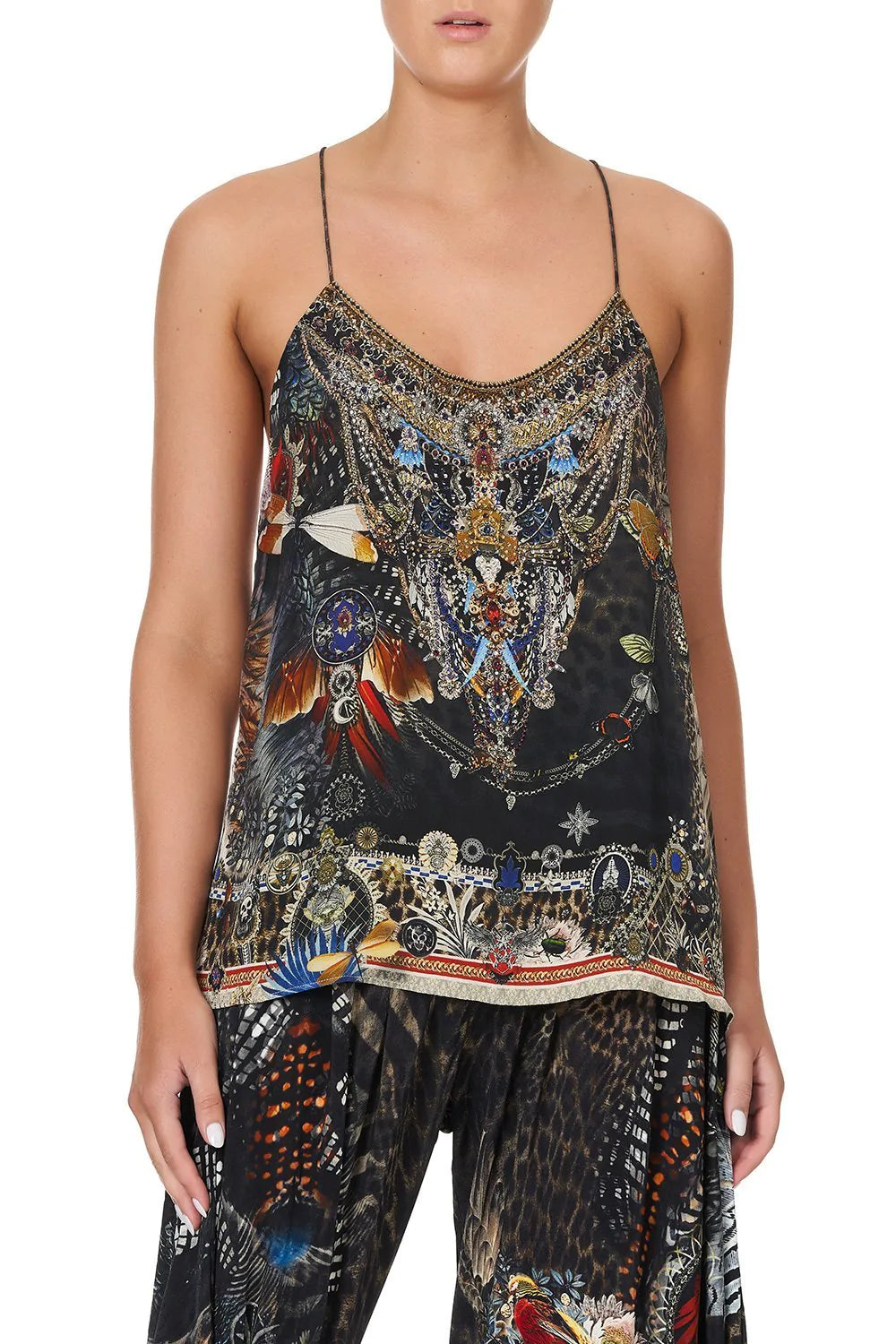 T Back Shoe String Cami - Treasure Chaser by Camilla | 25 South Boutiques