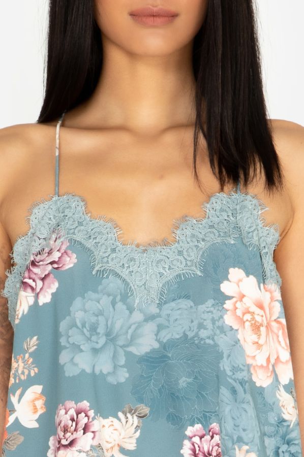 Carmen Lace Cami - Multi by Johnny Was — view 5
