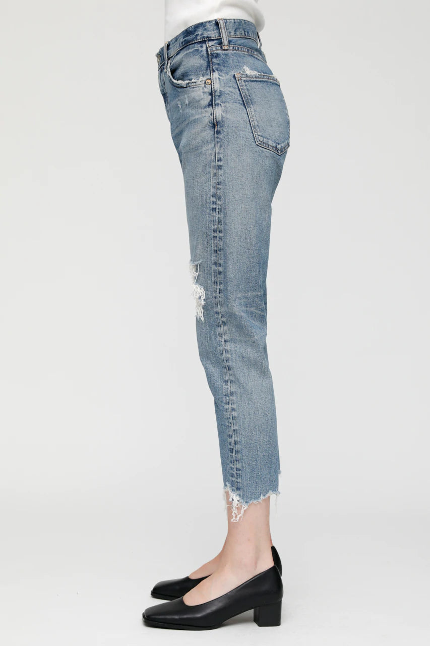 Carter Friend Loose - Blue by Moussy — view 3