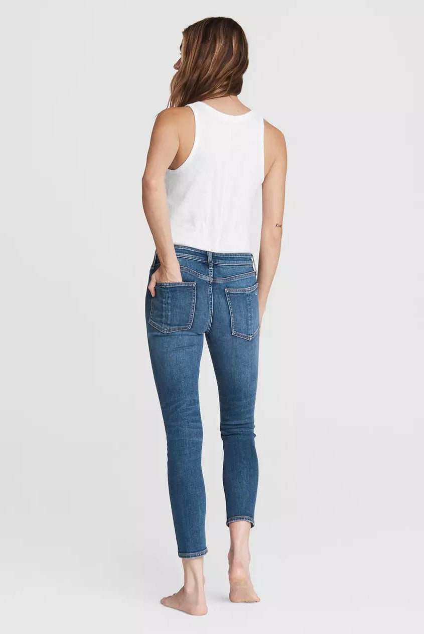 Cate Mid-Rise Skinny - Clover by Rag & Bone — view 3