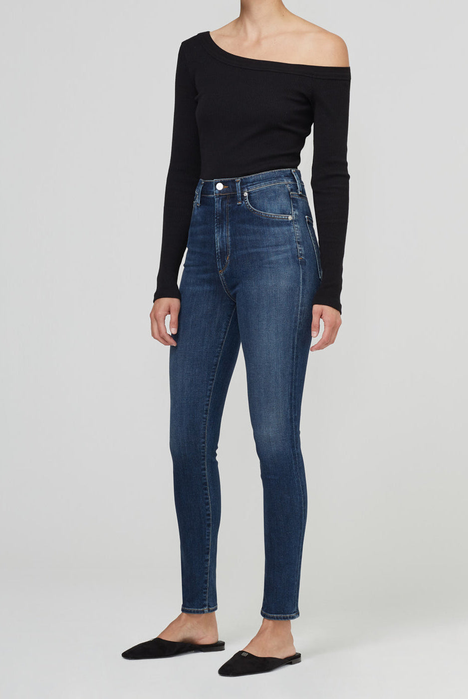 Chrissy Long High Rise Skinny - Morella by Citizens of Humanity — alternate view