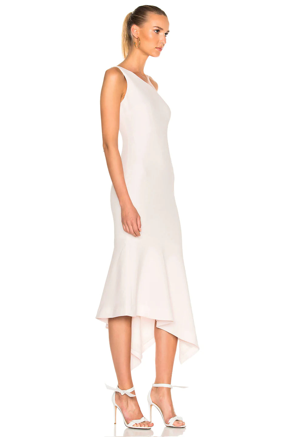 Dulcina One Shoulder Dress - Cinq Pink by Cinq A Sept — view 3