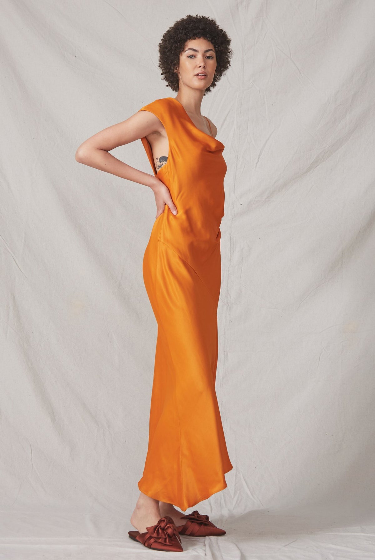 Everly Dress - Clementine by Allen Schwartz — view 3