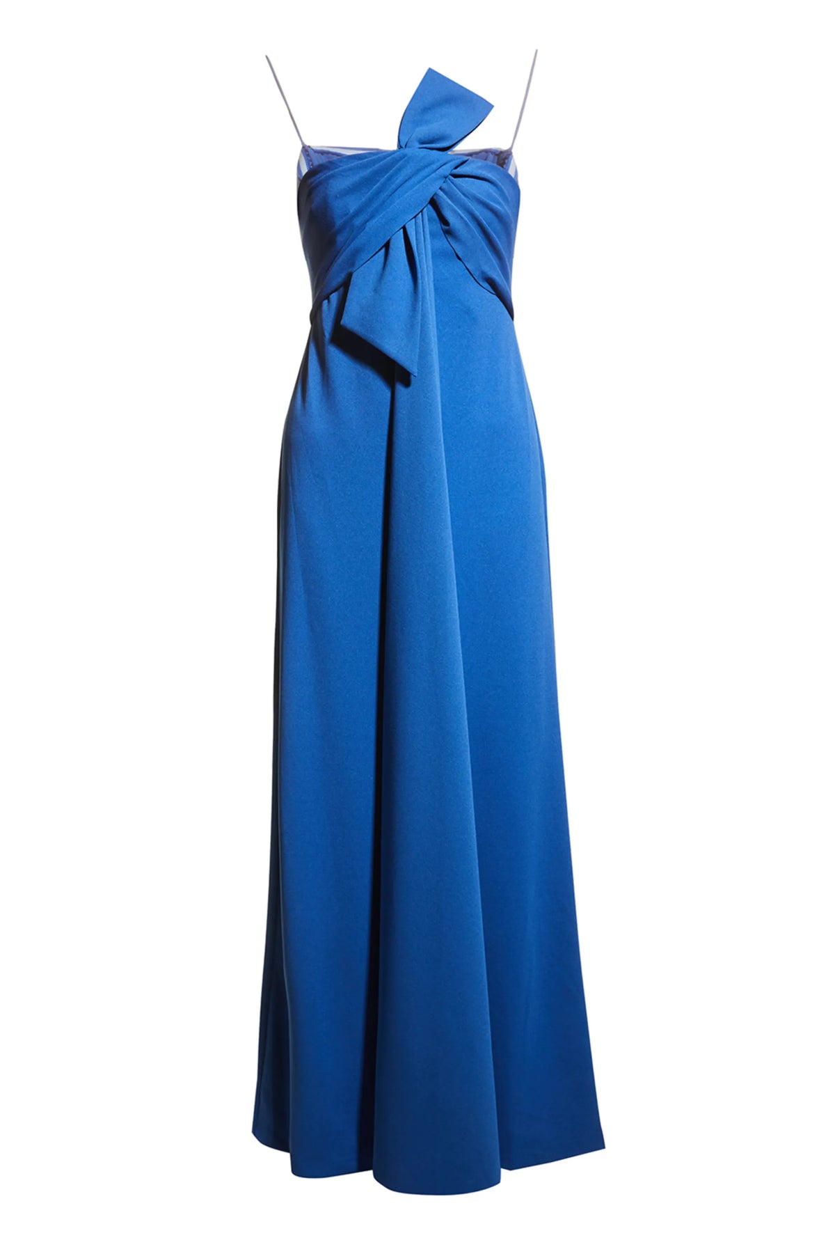 Sassy Strapless Gown - Cobalt by Badgley Mischka — view 3