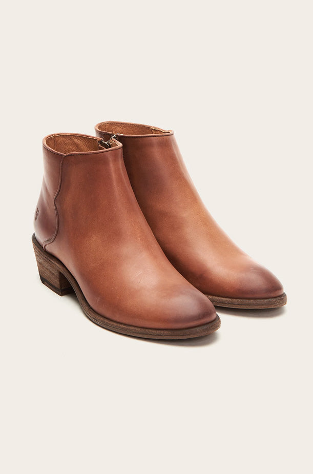 Carson Piping Bootie - Cognac by Frye — alternate view