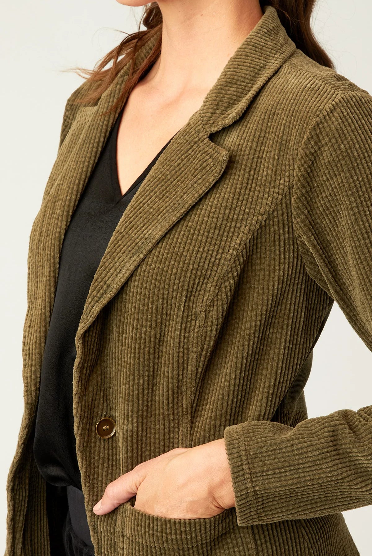 Westbrook Blazer - Courtyard Pigment by XCVI — view 4