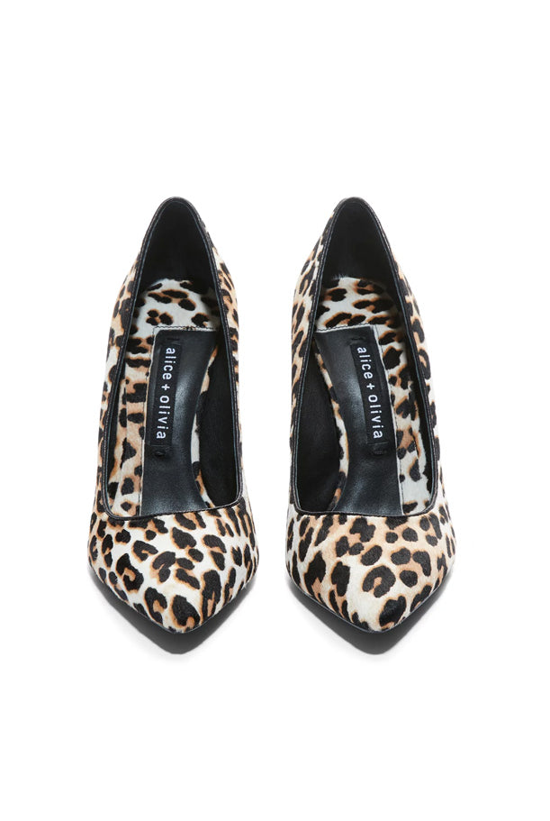 Creda Pump - Leopard by Alice & Olivia — view 4