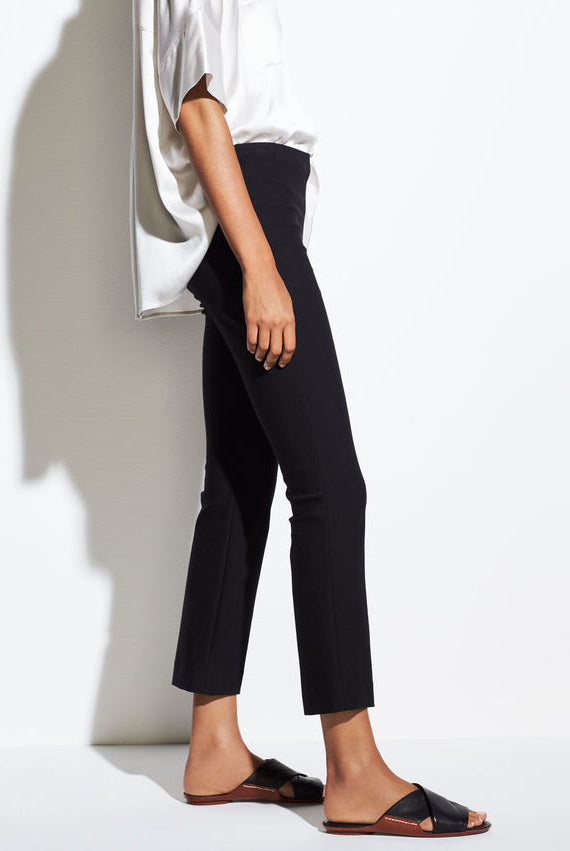 Crop Flare - Black by Vince — view 3