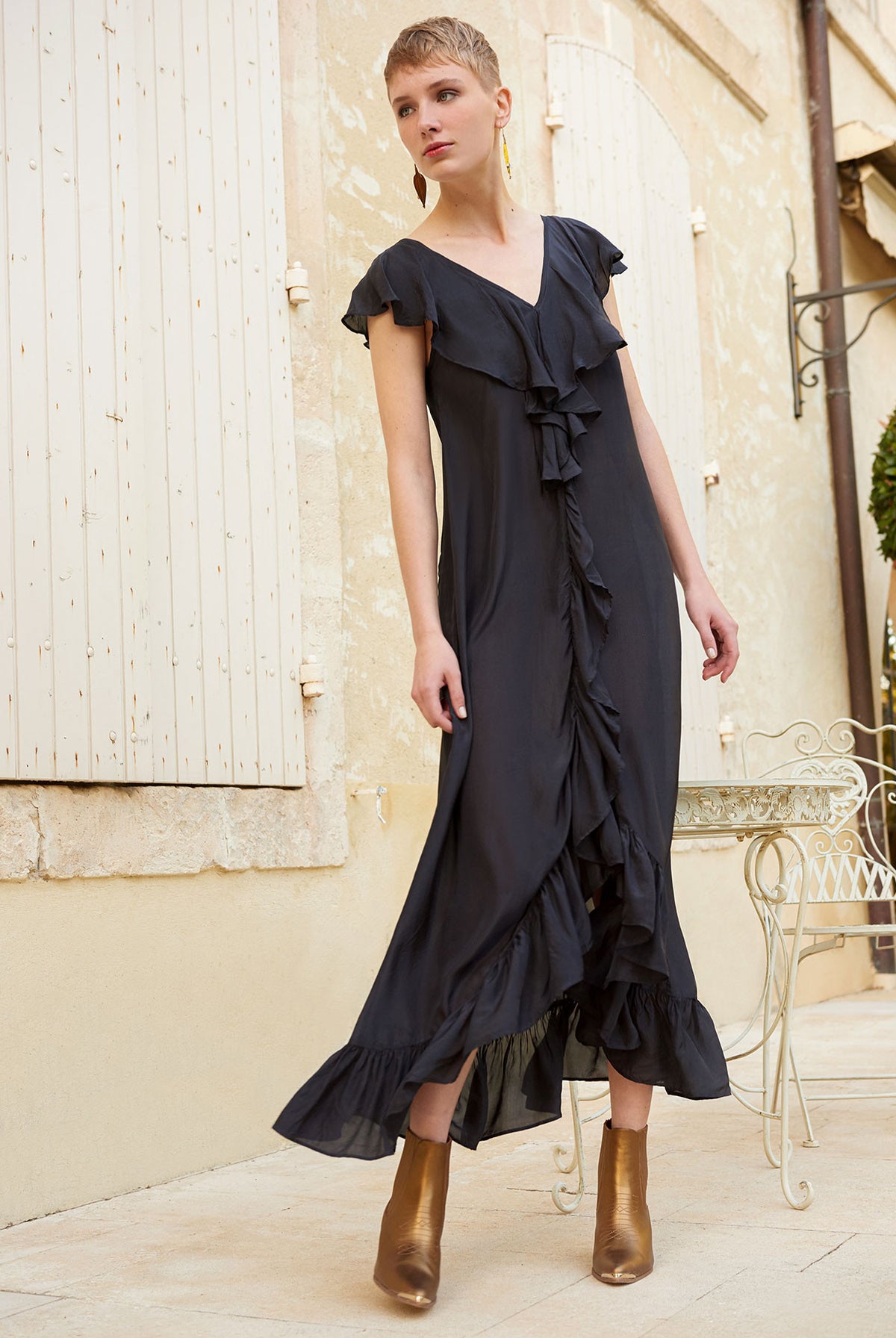 Cumbre Dress - Black by Mes Demoiselles | 25 South Boutiques