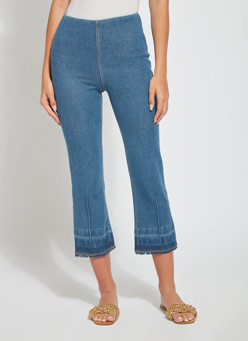 Daria Gradient Hem Denim - Mid Wash by Lysse | 25 South Boutiques