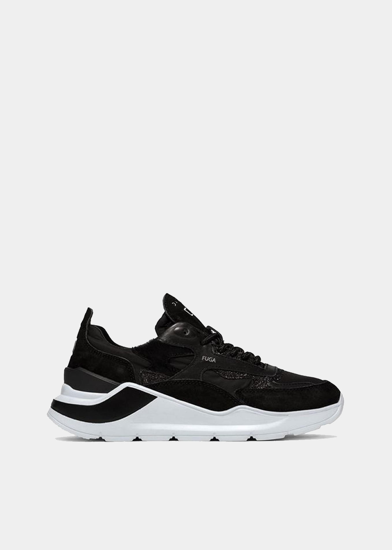 Fuga Nylon Sneakers - Black by D.A.T.E. | 25 South Boutiques