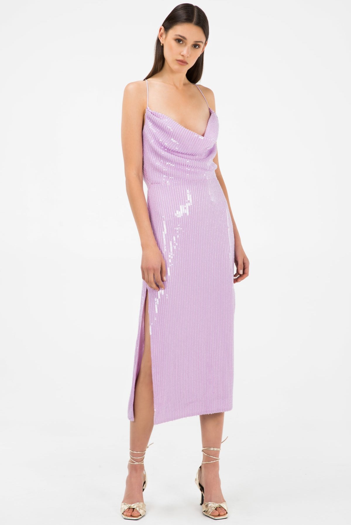 Devon Dress - Lilac by Misha | 25 South Boutiques