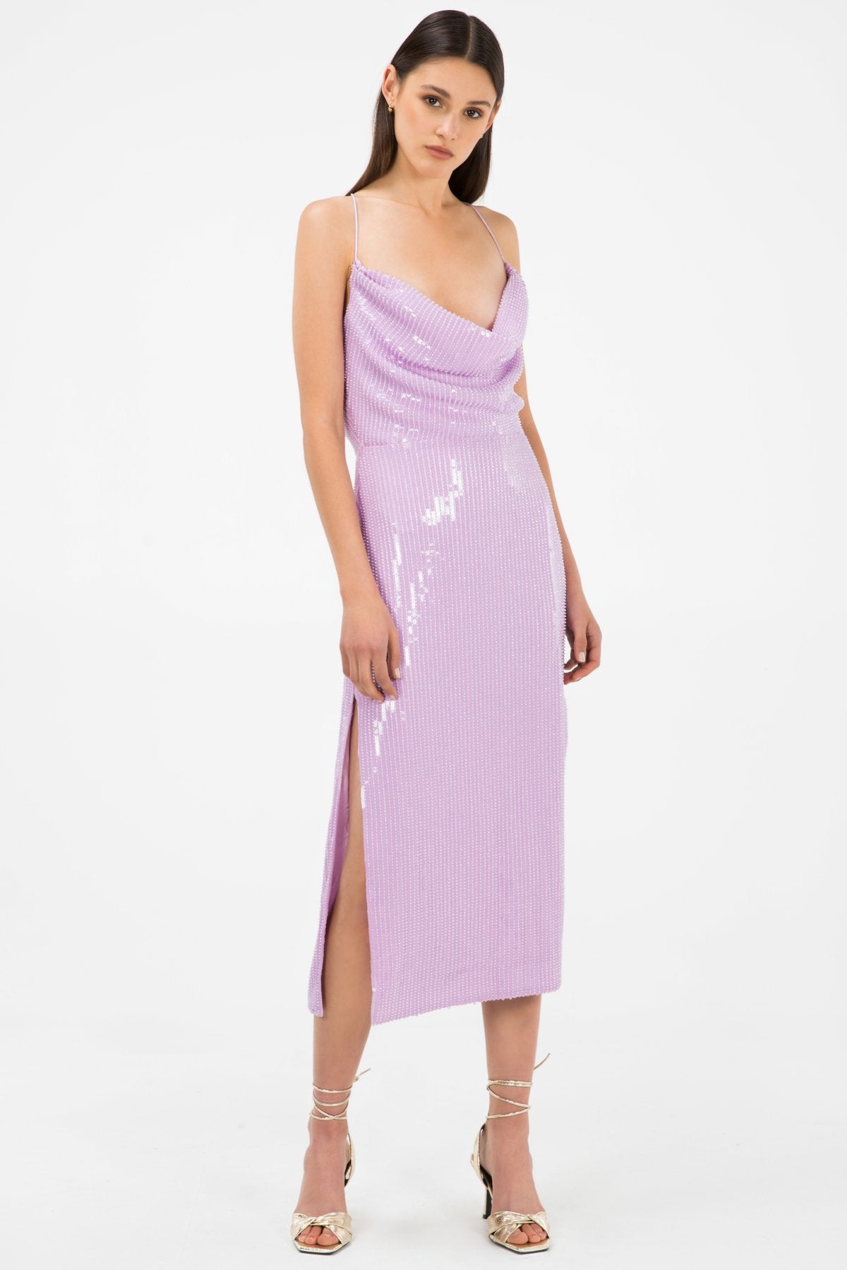 Devon Dress - Lilac by Misha | 25 South Boutiques