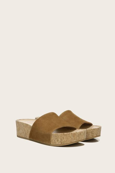 Dresdyn Platform Sandal - Caramel by Veronica Beard — alternate view