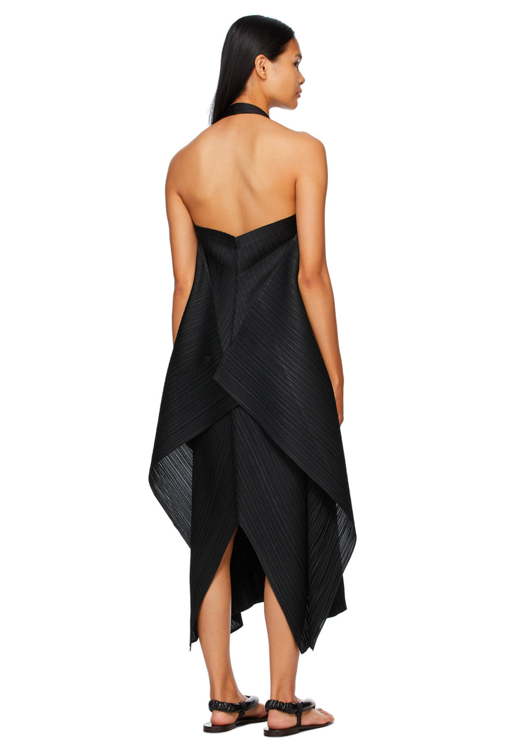 Pleated Back Dress - Black by Issey Miyake — alternate view