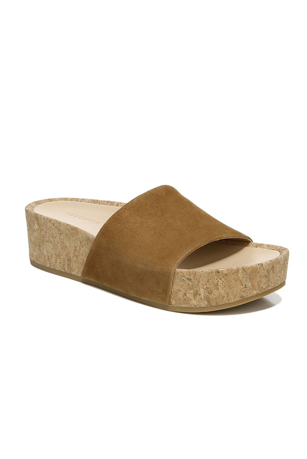 Dresdyn Platform Sandal - Caramel by Veronica Beard — view 5