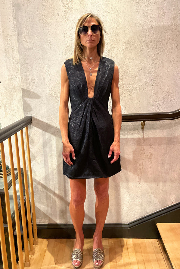 Netta Mini Dress - Black by Ramy Brook — view 3