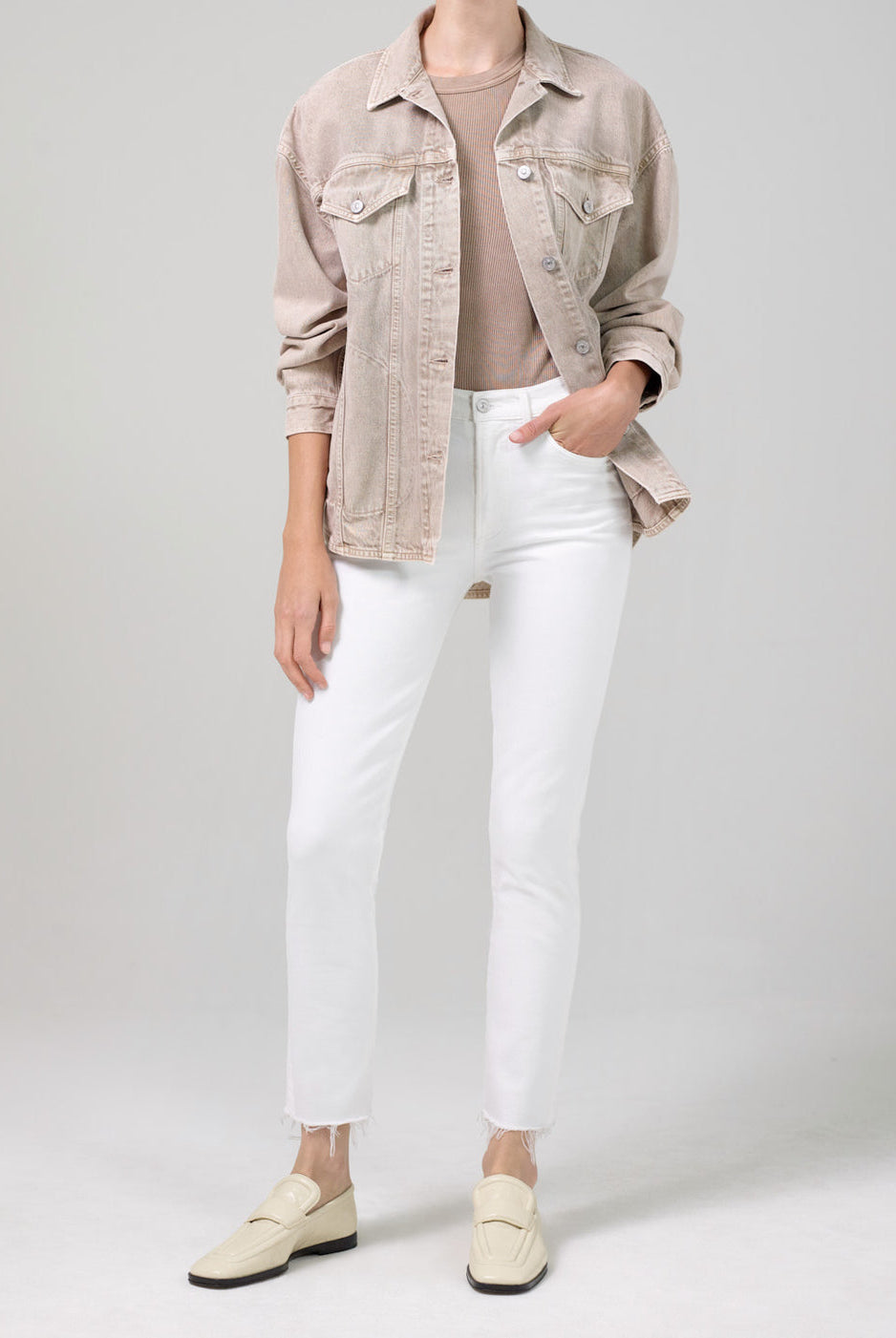 Ella Mid Rise Slim Crop - Moonglow by Citizens of Humanity | 25 South Boutiques