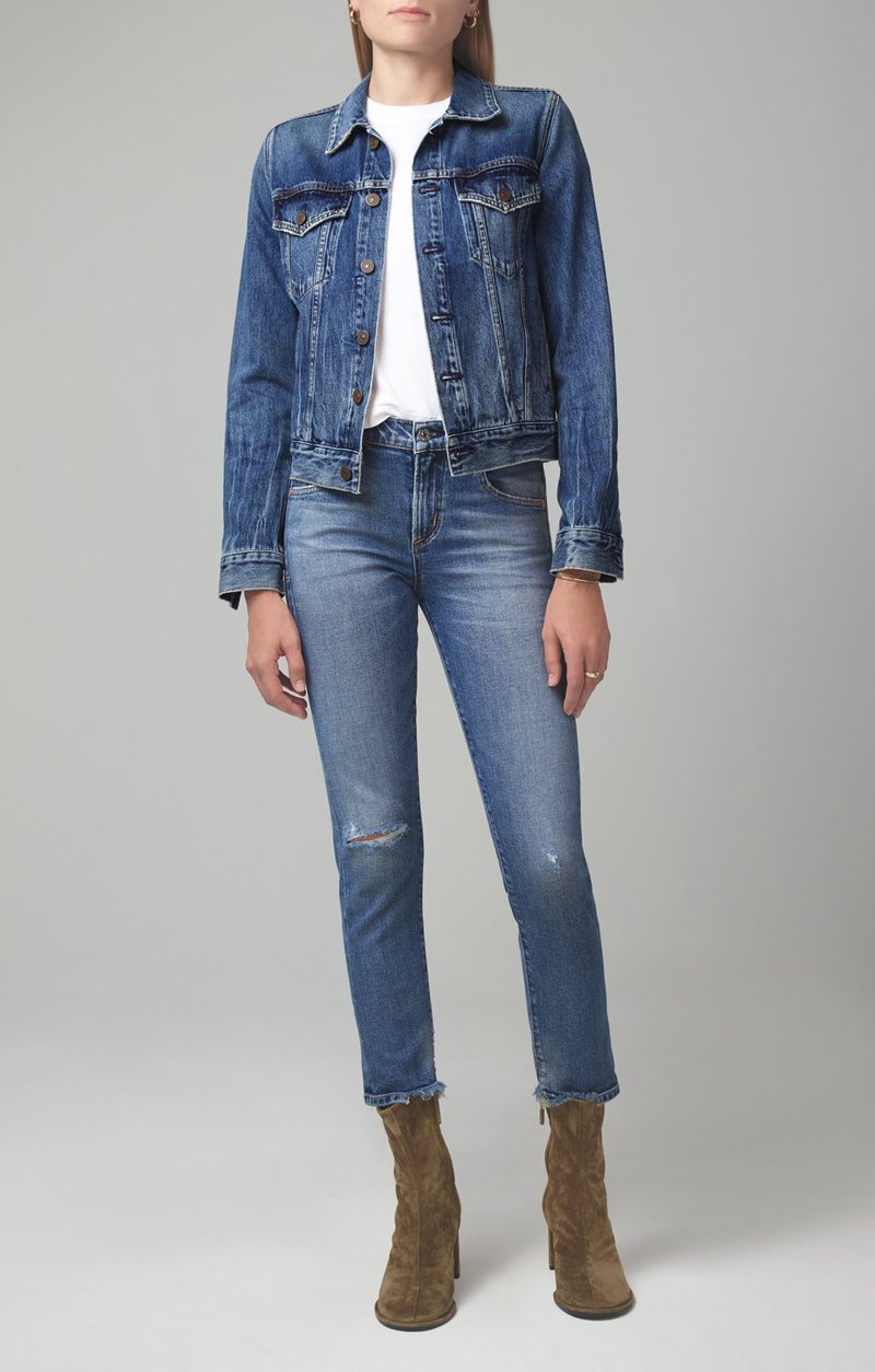 Elsa Mid Rise Slim Fit Crop - Cadence by Citizens of Humanity | 25 South Boutiques