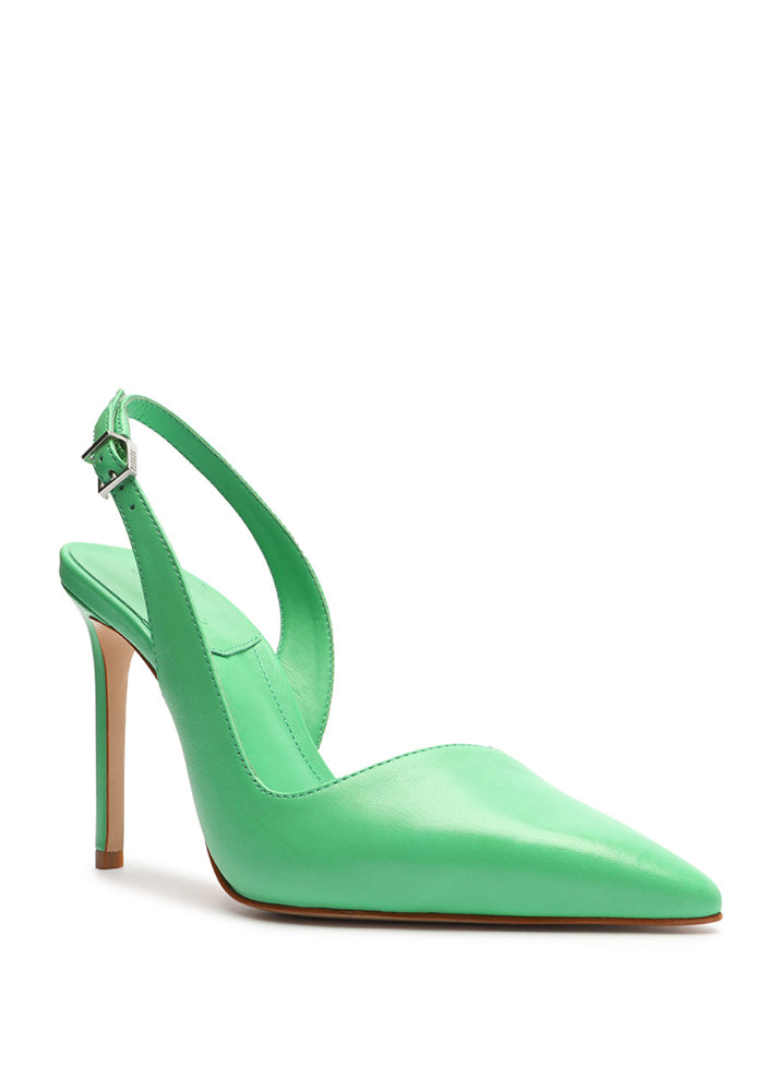 Emma Slingback Heel - Green by Schutz — alternate view