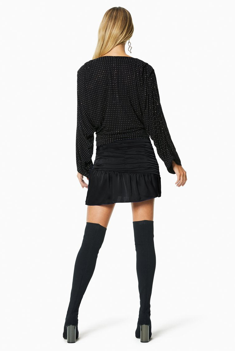Studded Esther Top - Black by Ramy Brook — view 3