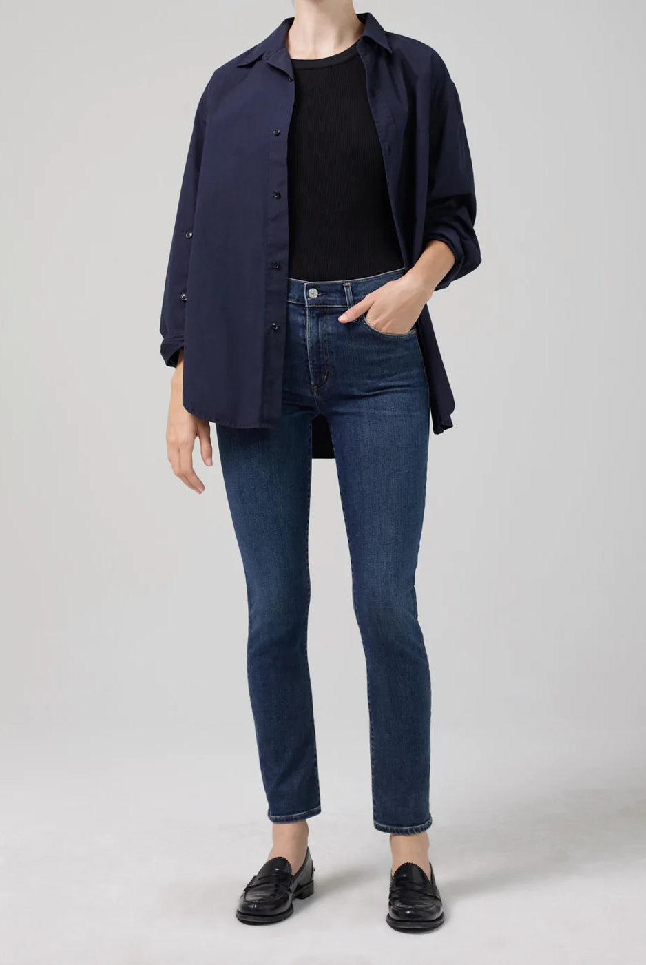 Skyla Mid Rise Slim - Evermore by Citizens of Humanity | 25 South Boutiques
