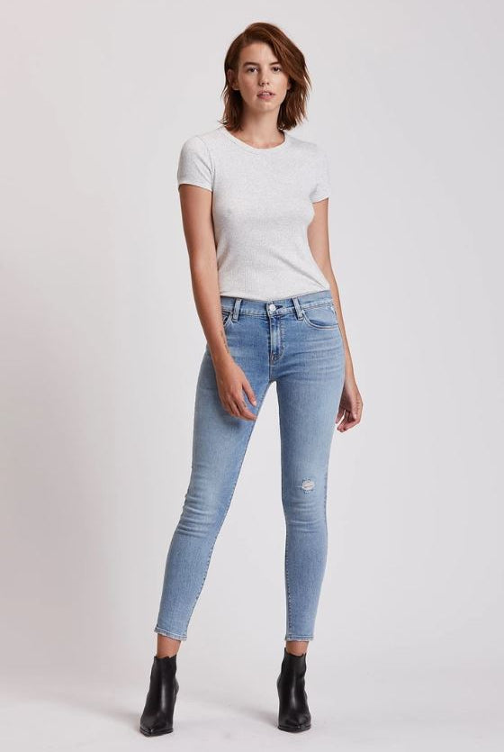 Nico Midrise Super Skinny Ankle Jean - Exchange by Hudson | 25 South Boutiques