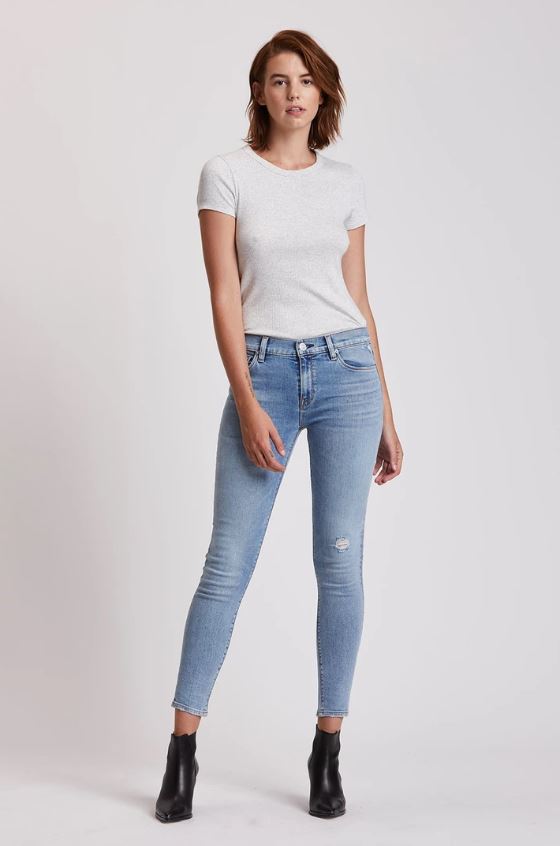 Nico Midrise Super Skinny Ankle Jean - Exchange by Hudson | 25 South Boutiques