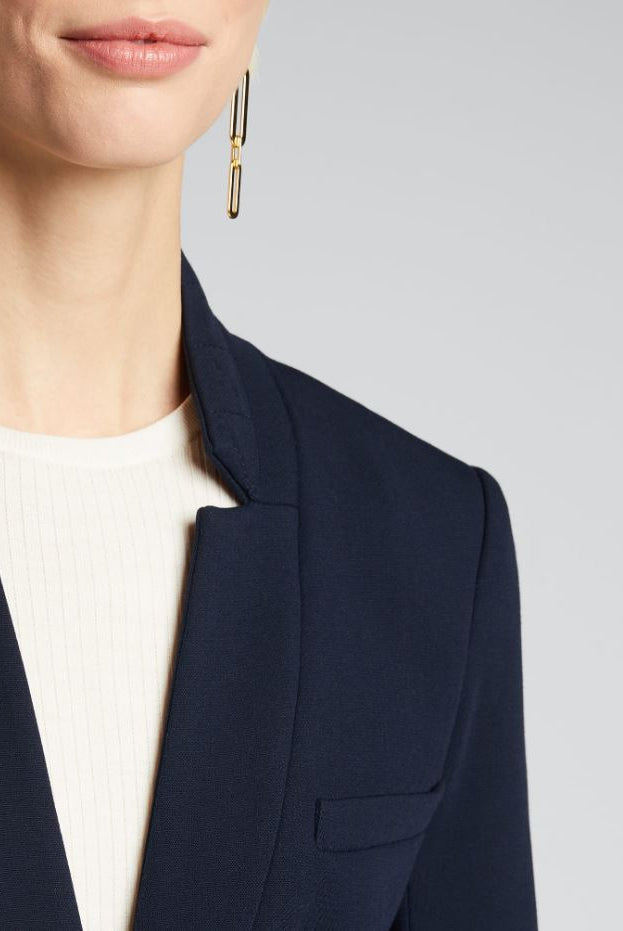 Farley Dickey Jacket - Navy by Veronica Beard — view 4