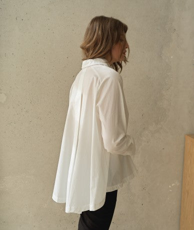 Fiona Shirt - Optic White by Hana San — view 4