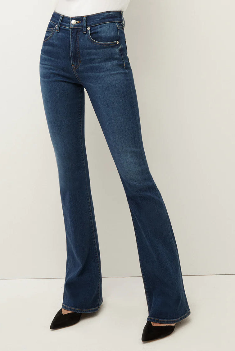 Beverly Skinny Flare Jean - Bright Blue by Veronica Beard — alternate view