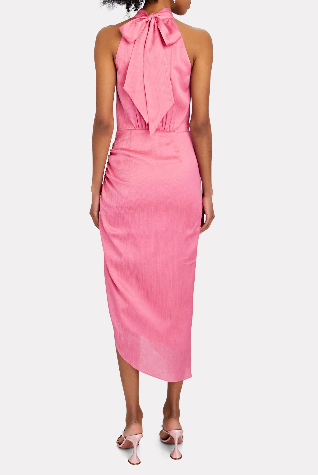 Gabriella Halter Dress - Pink Sherbert by Veronica Beard — view 3