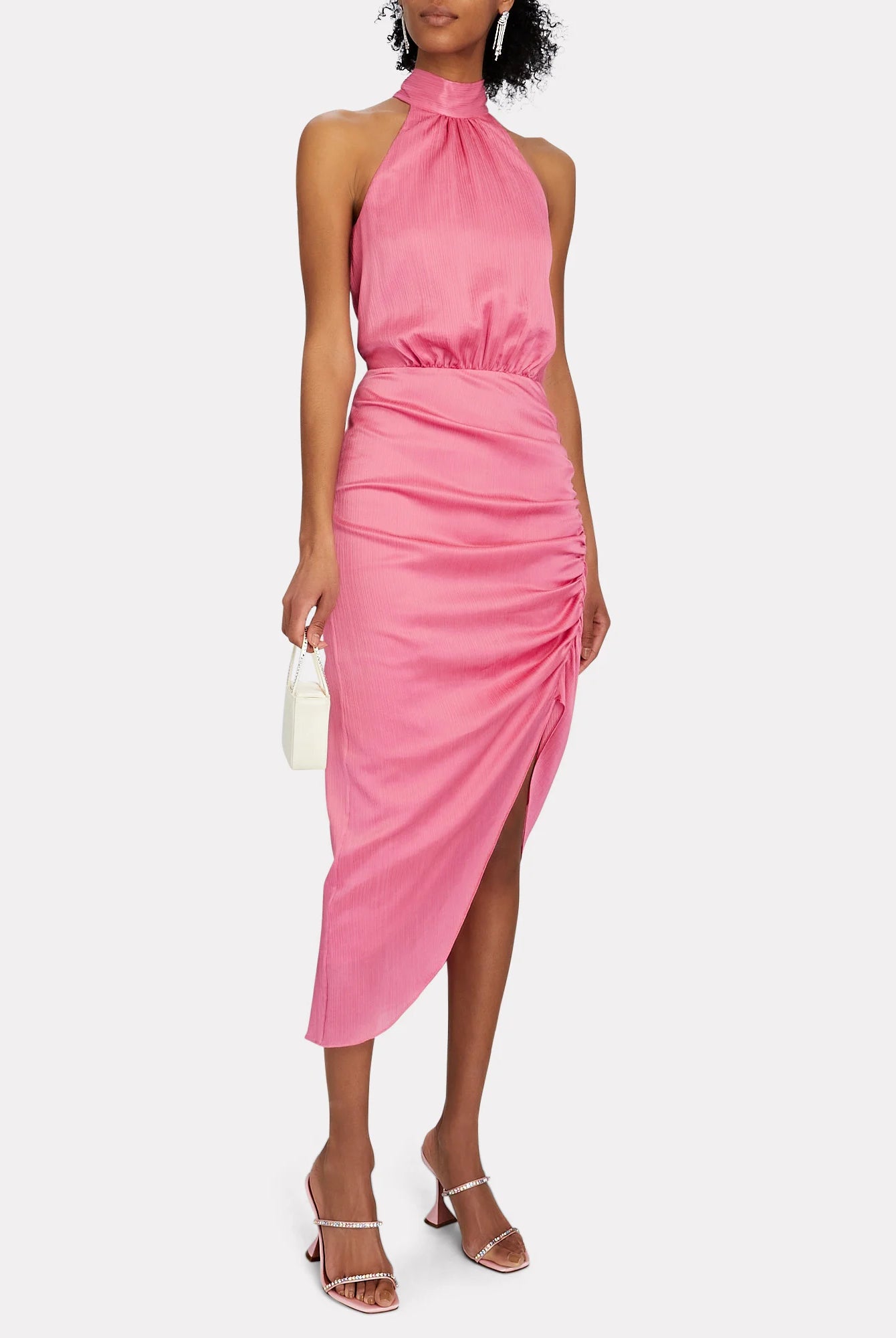 Gabriella Halter Dress - Pink Sherbert by Veronica Beard | 25 South Boutiques