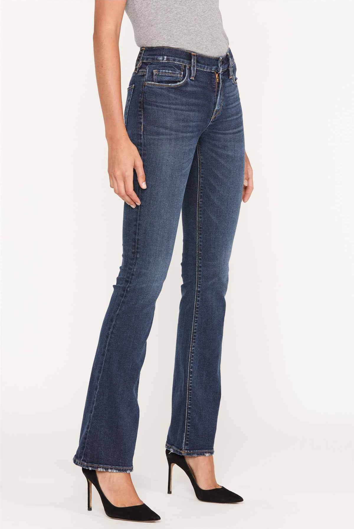 Nico Mid Rise Bootcut Jean - Gambit by Hudson — view 3