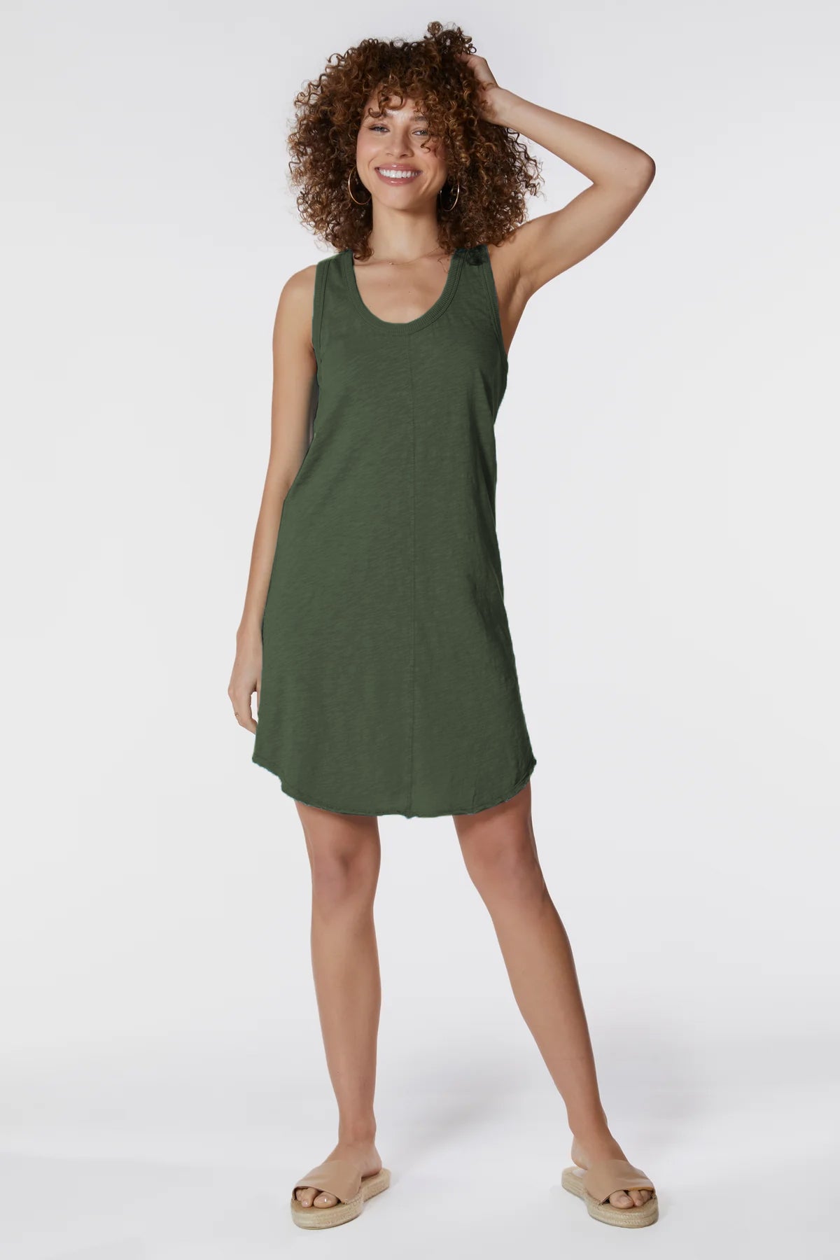 Center Seam Tank Dress - Garden by Bobi | 25 South Boutiques