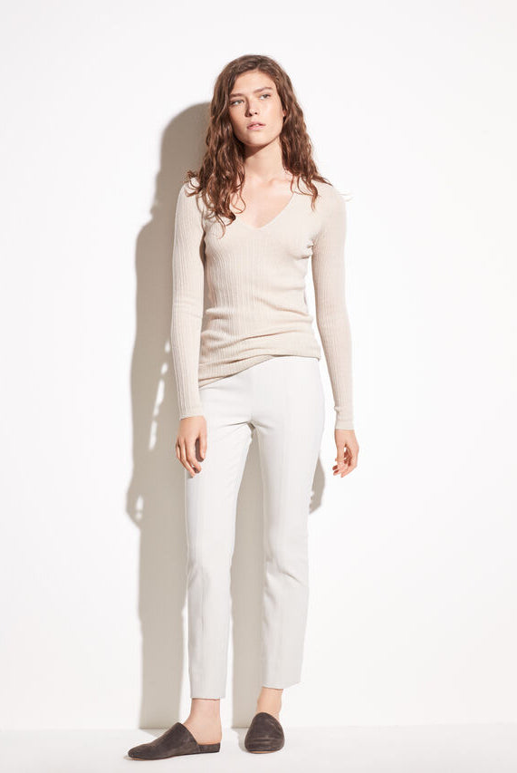 Stitch Front Seam Ponte Legging - Gesso by Vince | 25 South Boutiques