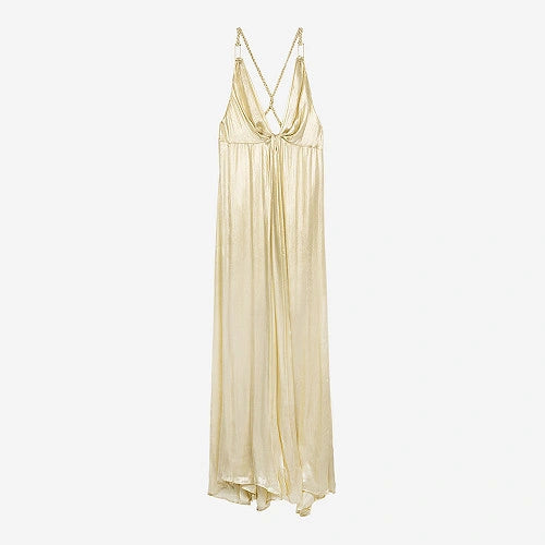 Glamour Dress - Platinum by Mes Demoiselles — view 5