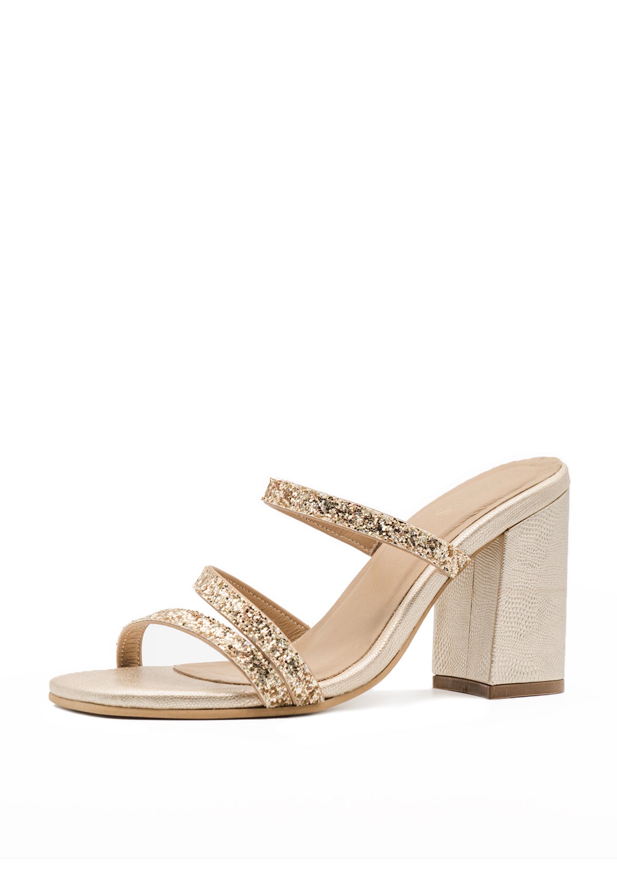 Mercer Heel - Gold by Kaanas — view 4