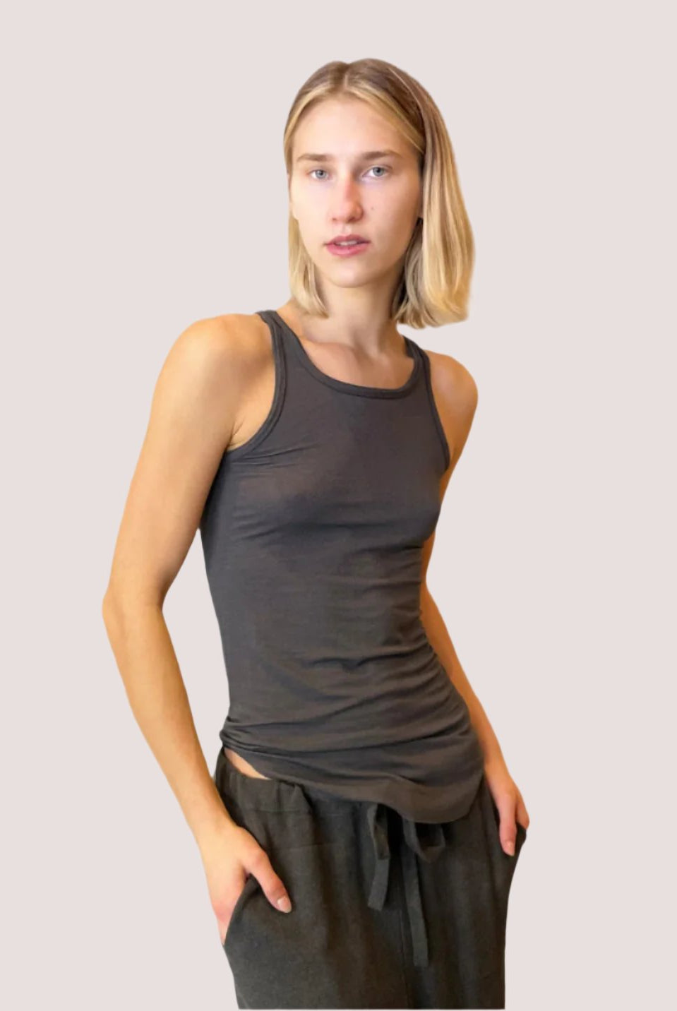 Tank - Graphite by Kristensen | 25 South Boutiques