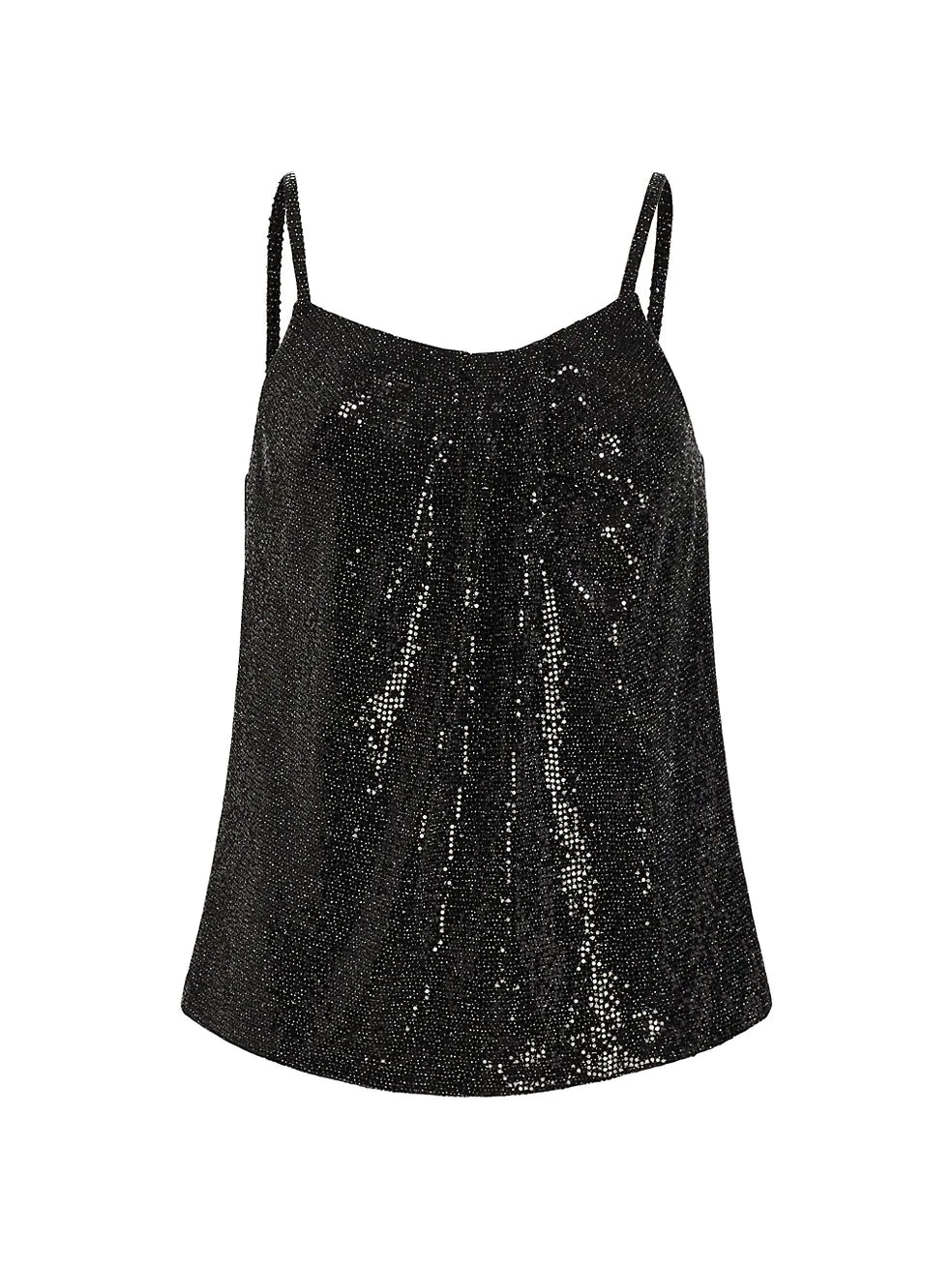 Graham Sequin Tank - Black by Ramy Brook — view 4