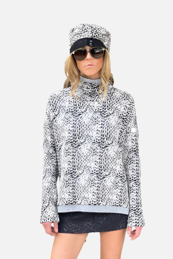Mockneck Sweater - Granite by Beate Heymann | 25 South Boutiques