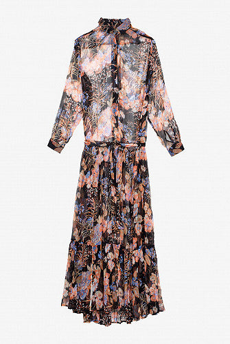 Halfeti Blouse Dress - Floral Combo by Mes Demoiselles — view 5