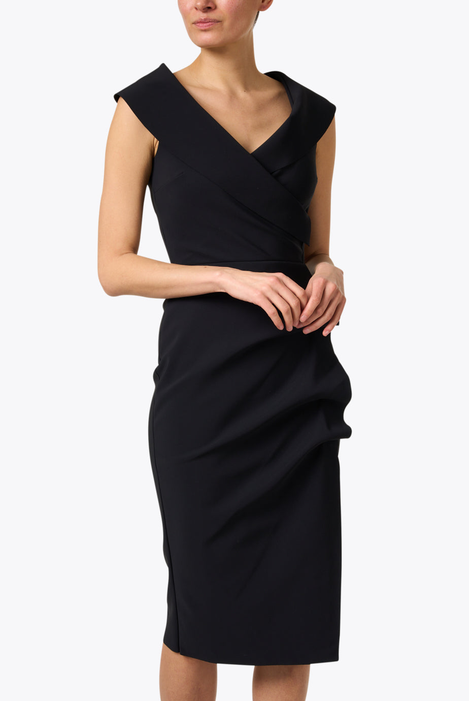 Fiynorc Dress - Black by Chiara Boni — view 3