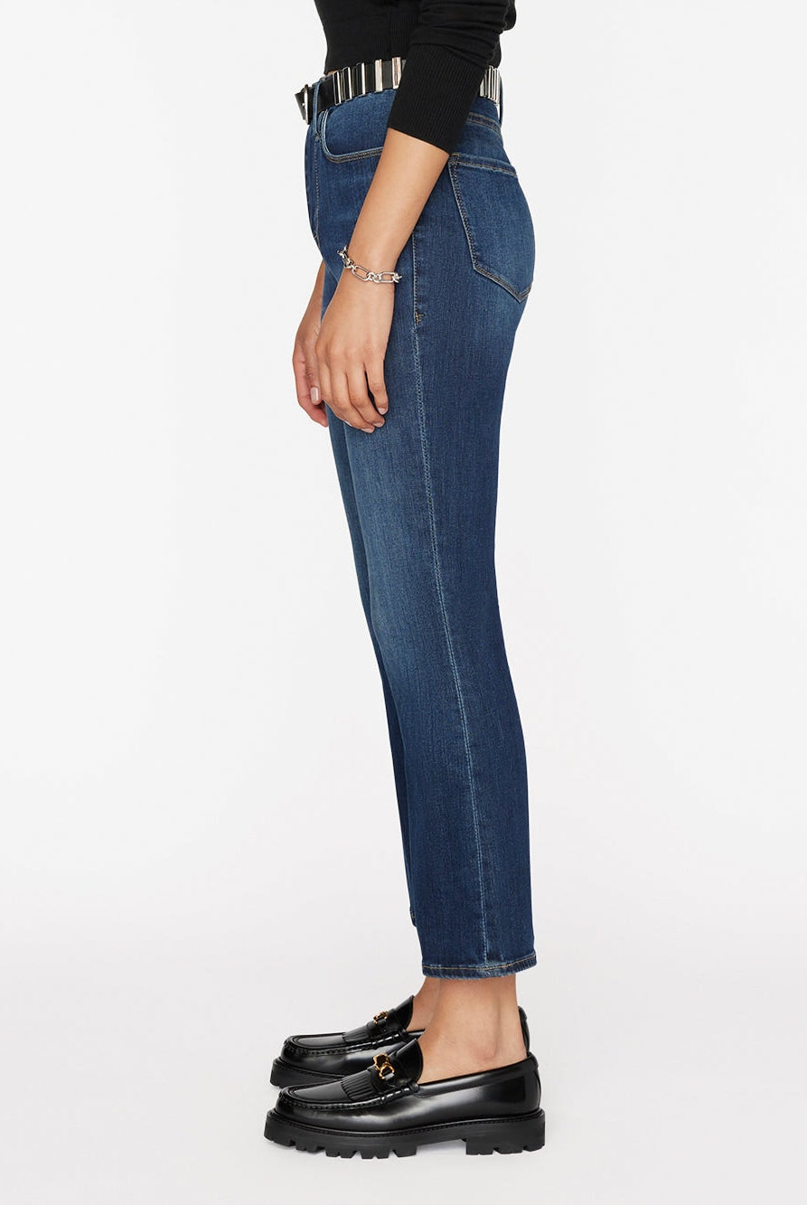Le One Crop Mini Boot - Hanbury by Frame — view 4