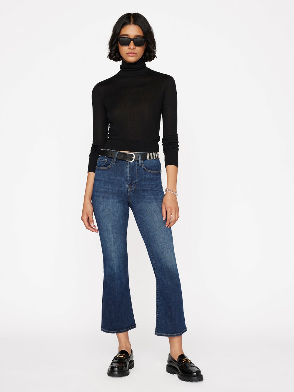 Le One Crop Mini Boot - Hanbury by Frame | 25 South Boutiques