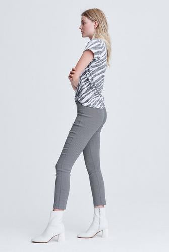 Simone Herringbone Pant - Black Multi by Rag & Bone — alternate view